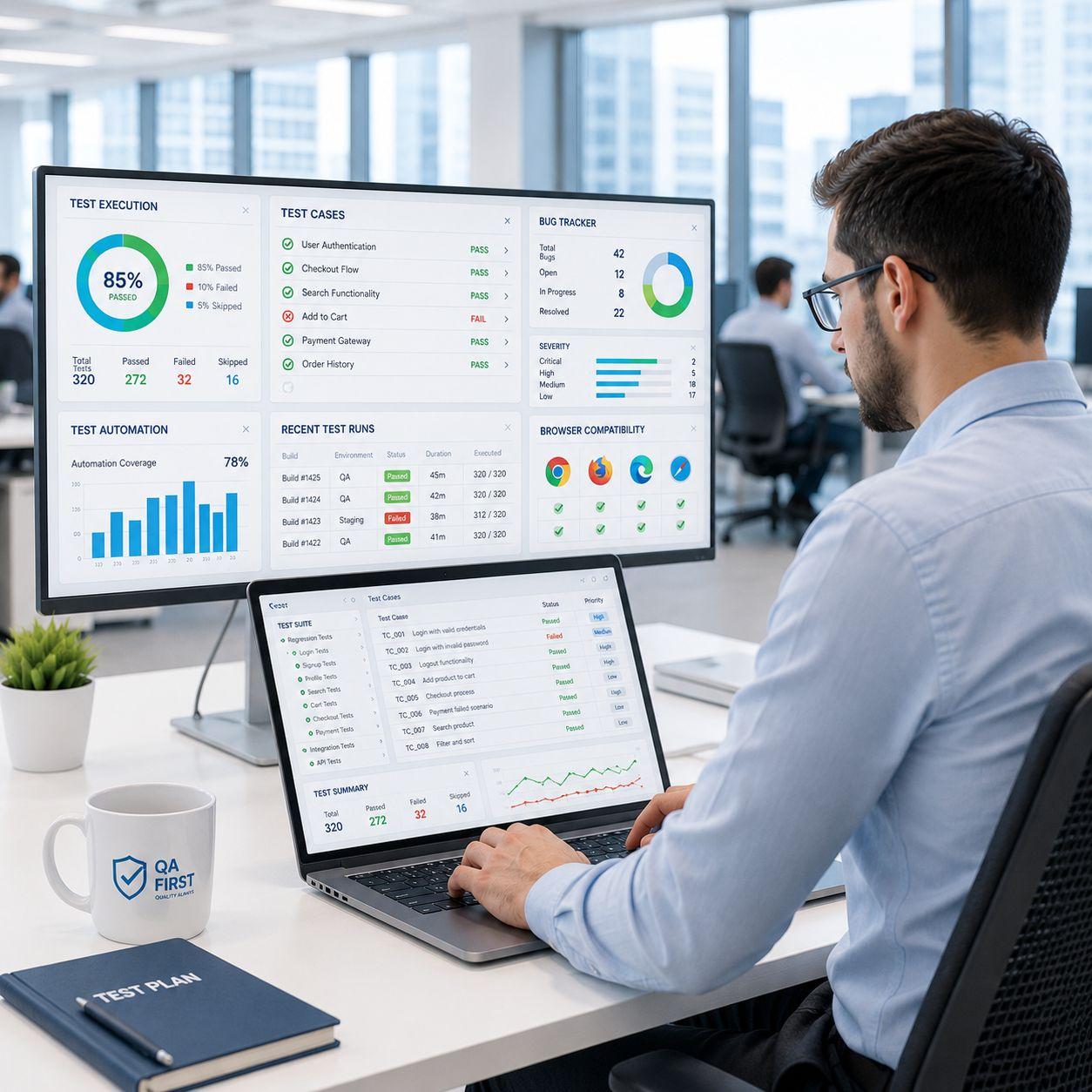 QA Testing Outsourcing for Software & SaaS Companies, and Healthcare & Medical Technology Organizations